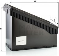 Vzduchový filter MANN FILTER C 50 003