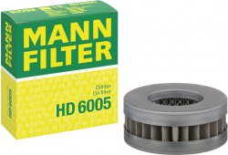 Filter hydrauliky MANN FILTER HD 6005