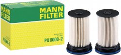 Palivový filter MANN FILTER PU 6008-2