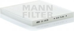 Kabínový filter MANN FILTER CU 2035