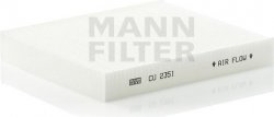 Kabínový filter MANN FILTER CU 2351