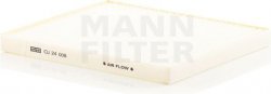 Kabínový filter MANN FILTER CU 24 008
