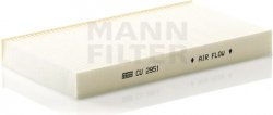 Kabínový filter MANN FILTER CU 2951