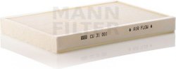 Kabínový filter MANN FILTER CU 31 001