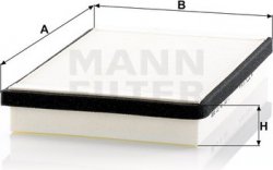 Kabínový filter MANN FILTER CU 42 100/1