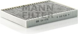 Kabínový filter MANN FILTER CUK 2736-2