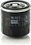 Olejový filter MANN FILTER W 67/1