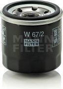 Olejový filter MANN FILTER W 67/2