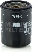 Olejový filter MANN FILTER W 7040