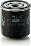 Olejový filter MANN FILTER W 714/2