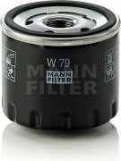 Olejový filter MANN FILTER W 79