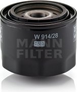 Olejový filter MANN FILTER W 914/28