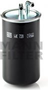 Palivový filter MANN FILTER WK 728