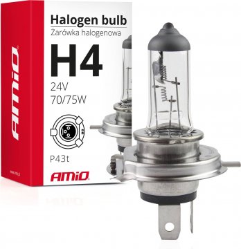 AMIO 24V/70/75W H4 P43t