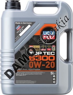 LIQUI MOLY TOP TEC 6300 0W-20 - 5l