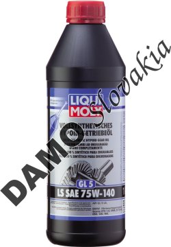 LIQUI MOLY hypoidný prevodový olej 75W-140 LS - 1l