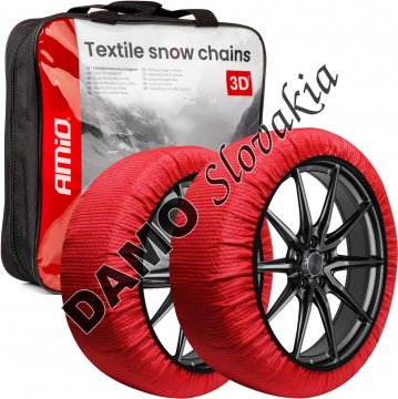 AMIO Textilné snehové reťaze 3D L EN16662-1 Önorm V5121 2 ks