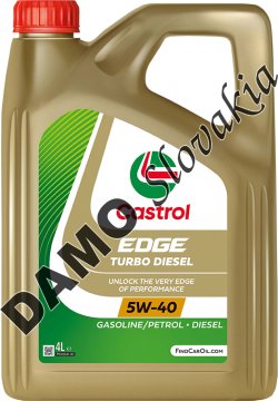 CASTROL EDGE TURBO DIESEL 5W-40 - 4l