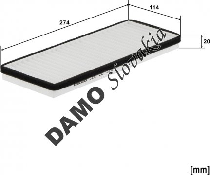 Kabínový filter MANN FILTER CUD 28 022