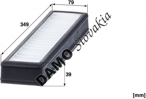 Kabínový filter MANN FILTER CUD 35 006
