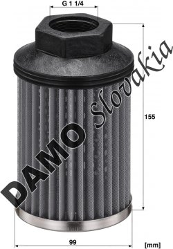 Filter hydrauliky MANN FILTER HD 10 014