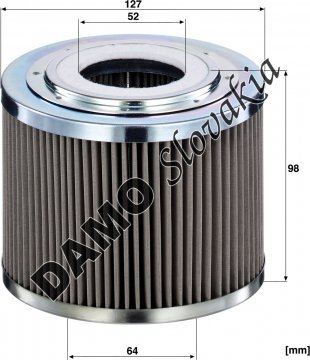 Filter hydrauliky MANN FILTER HD 1330