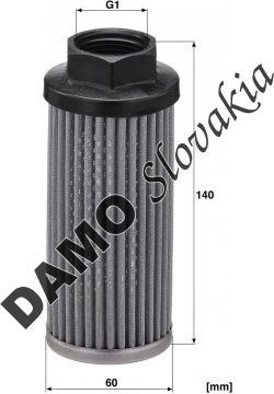Filter hydrauliky MANN FILTER HD 6008