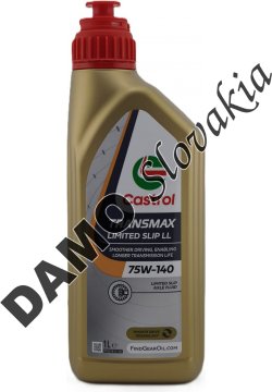 CASTROL TRANSMAX LIMITED SLIP LL 75W-140 - 1l