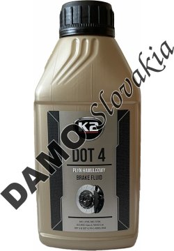 K2 Brzdová kvapalina DOT4 - 500ml