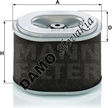 Vzduchový filter MANN FILTER C 10 015