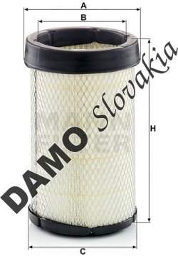 Vzduchový filter MANN FILTER C 17 017