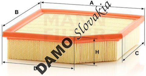 Vzduchový filter MANN FILTER C 24 150