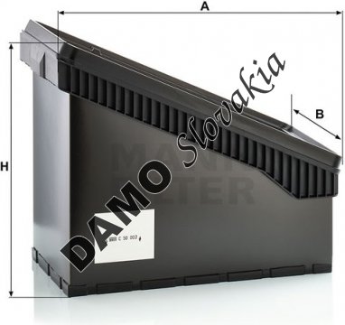 Vzduchový filter MANN FILTER C 50 003