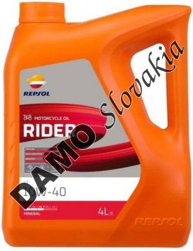 REPSOL RIDER 4T 10W-40 - 4l