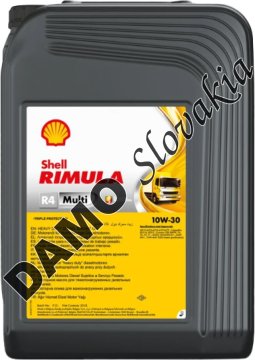 SHELL RIMULA R4 MULTI 10W-30 - 20l