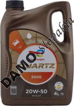 TOTAL QUARTZ 5000 20W-50 - 4l