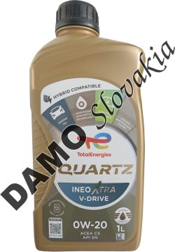 TOTAL QUARTZ INEO XTRA V-DRIVE 0W-20 - 1l