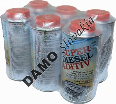 VIF SUPER DIESEL ADITIV ZIMNÝ - 6 x 500ml