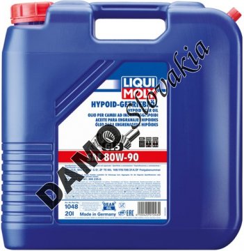 LIQUI MOLY hypoidný prevodový olej 80W-90 - 20l