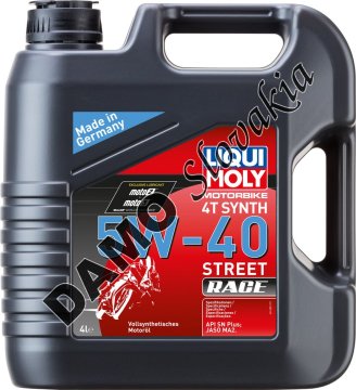 LIQUI MOLY 4T SYNTH 5W-40 STREET RACE - 4l