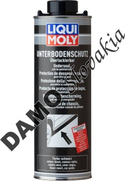 Ochrana podvozku, dóza, čierna, prelakovateľná - 1l