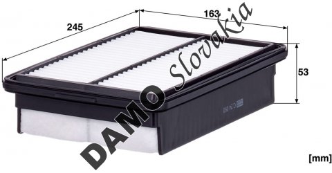 Vzduchový filter MANN FILTER C 24 090