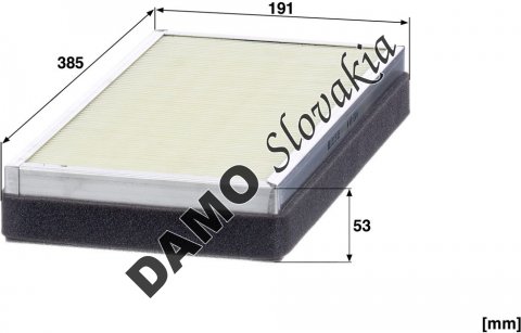 Kabínový filter MANN FILTER CUD 39 009