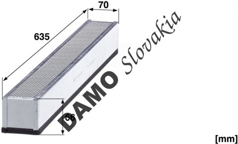 Kabínový filter MANN FILTER CUK 64 003