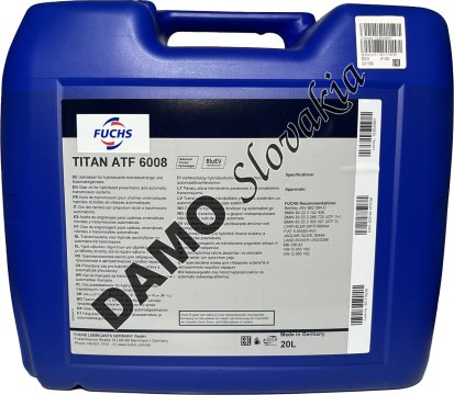 FUCHS TITAN ATF 6008 - 20l
