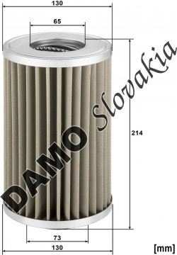 Filter hydrauliky MANN FILTER HD 13 017 x