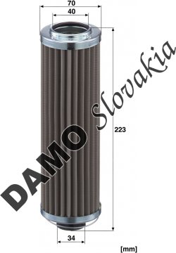 Filter hydrauliky MANN FILTER HD 7035
