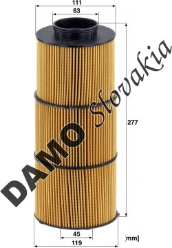 Olejový filter MANN FILTER HU 12 021 z