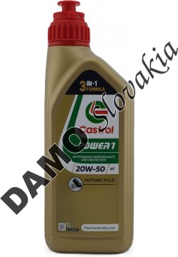 CASTROL POWER 1 4T 20W-50 - 1l