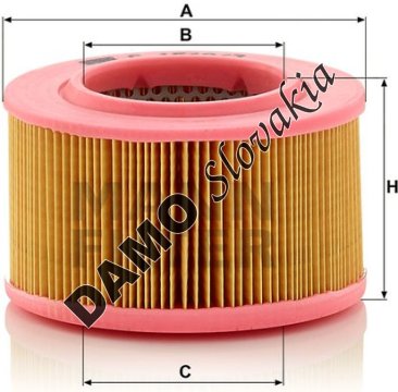 Vzduchový filter MANN FILTER C 1540/3
